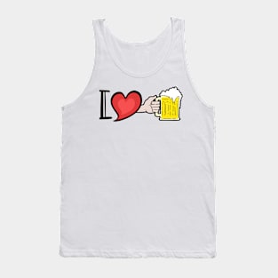 I love beer Tank Top